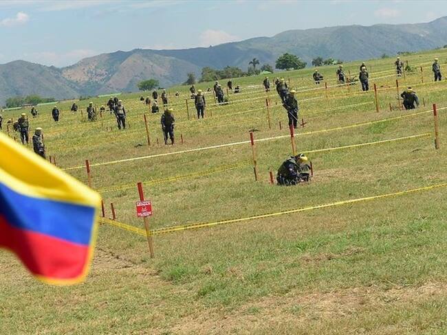 María Ángela Holguín se refirió a la visita junto al presidente Juan Manuel Santos a la vereda el Orejón, considerado como el “laboratorio del posconflicto” en Colombia. Foto: Colprensa