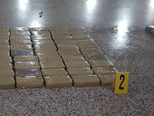 En el operativo fue incautada droga avaluada en 1.350 millones de pesos y capturado un hombre/ Imagen de referencia/. Foto: Colprensa