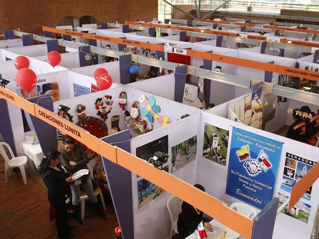 Feria Mipyme por Acopi. Foto: Colprensa