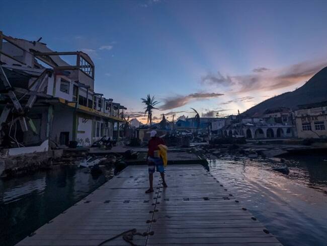 Habitante de San Andrés denuncia demoras en la reconstrucción de su casa