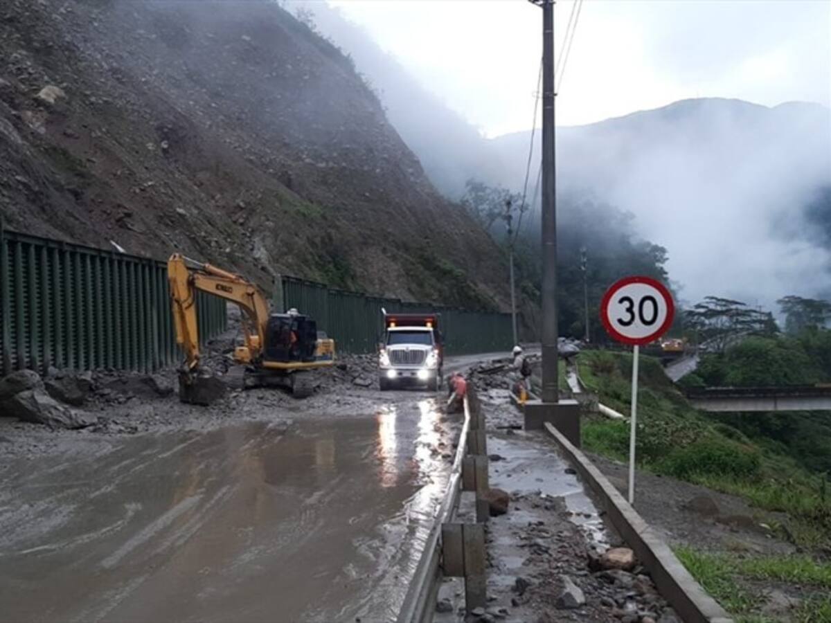 Se presenta nuevo cierre en la vía Bogotá - Villavicencio