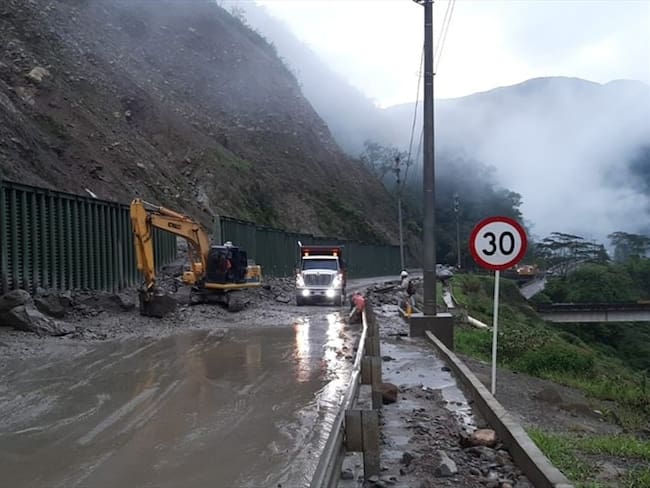 Se presenta nuevo cierre en la vía Bogotá - Villavicencio