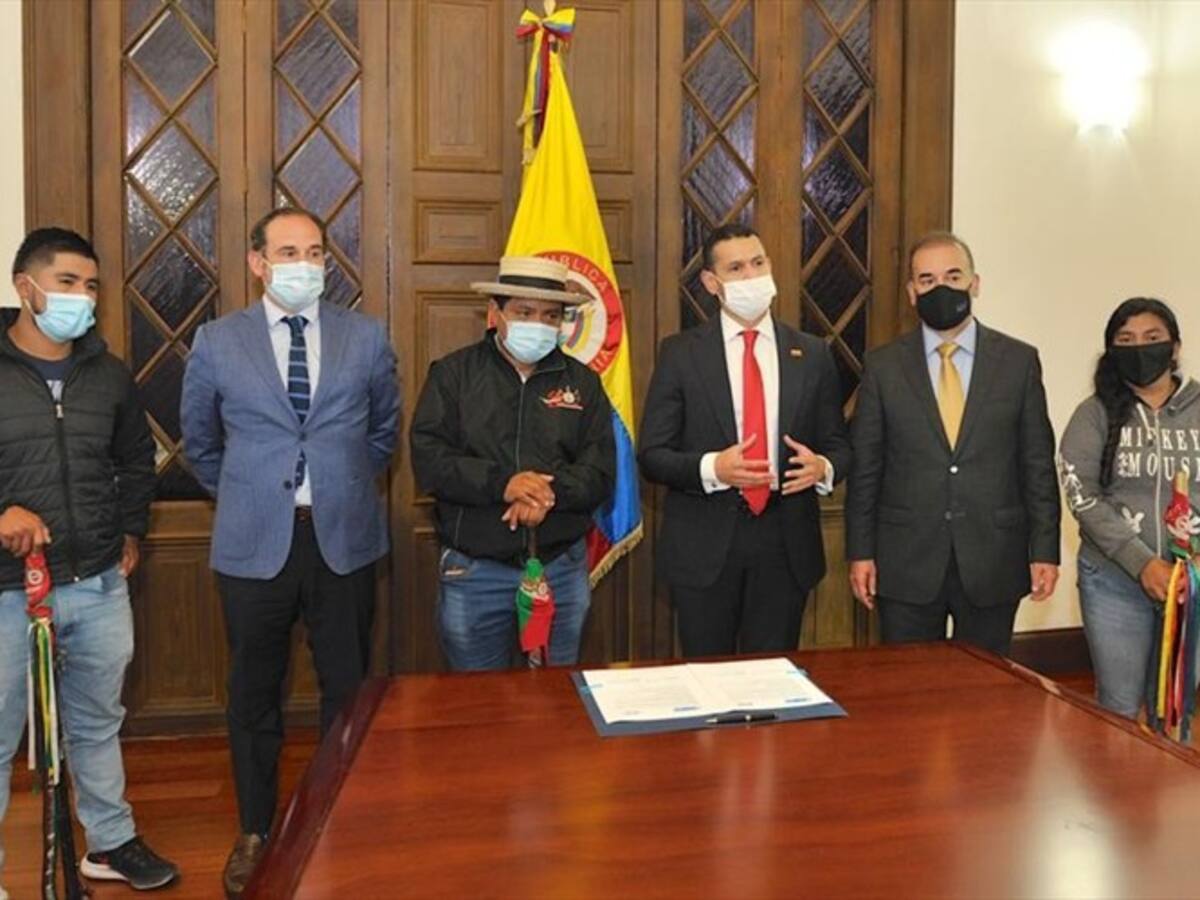 Gobierno suscribe millonario acuerdo para reactivar la economía de los pueblos indígenas