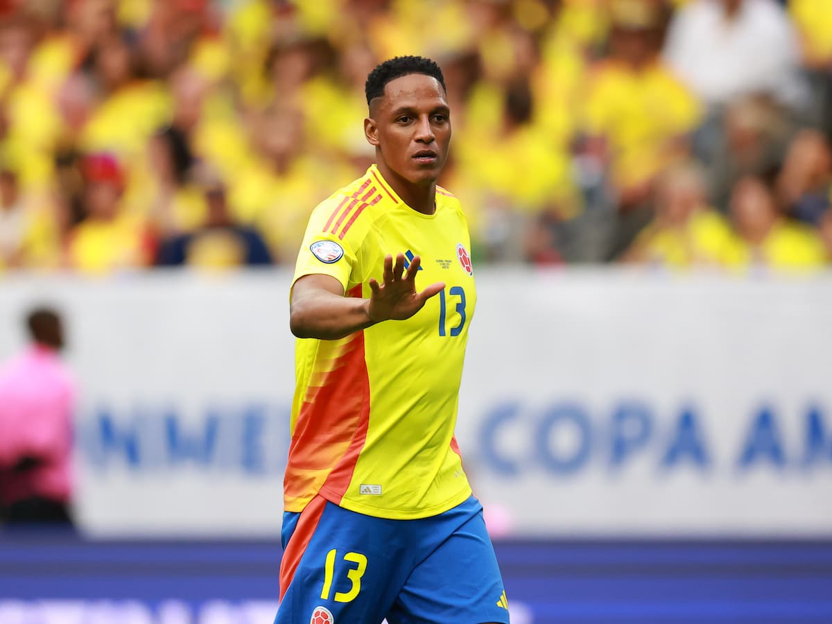 Yerry Mina fue desconvocado de la Selección Colombia para el juego con Argentina