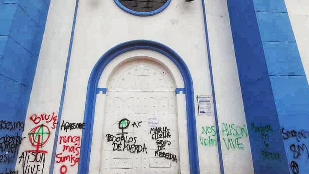 Rechazan actos vandálicos en Popayán al finalizar las marchas del 8M