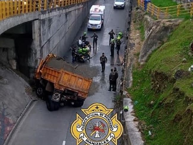 Foto: Cuerpo Oficial de Bomberos de Manizales.