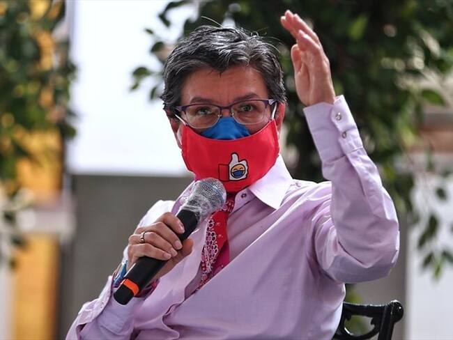 Alcaldesa de Bogotá, Claudia López. Foto: Colprensa