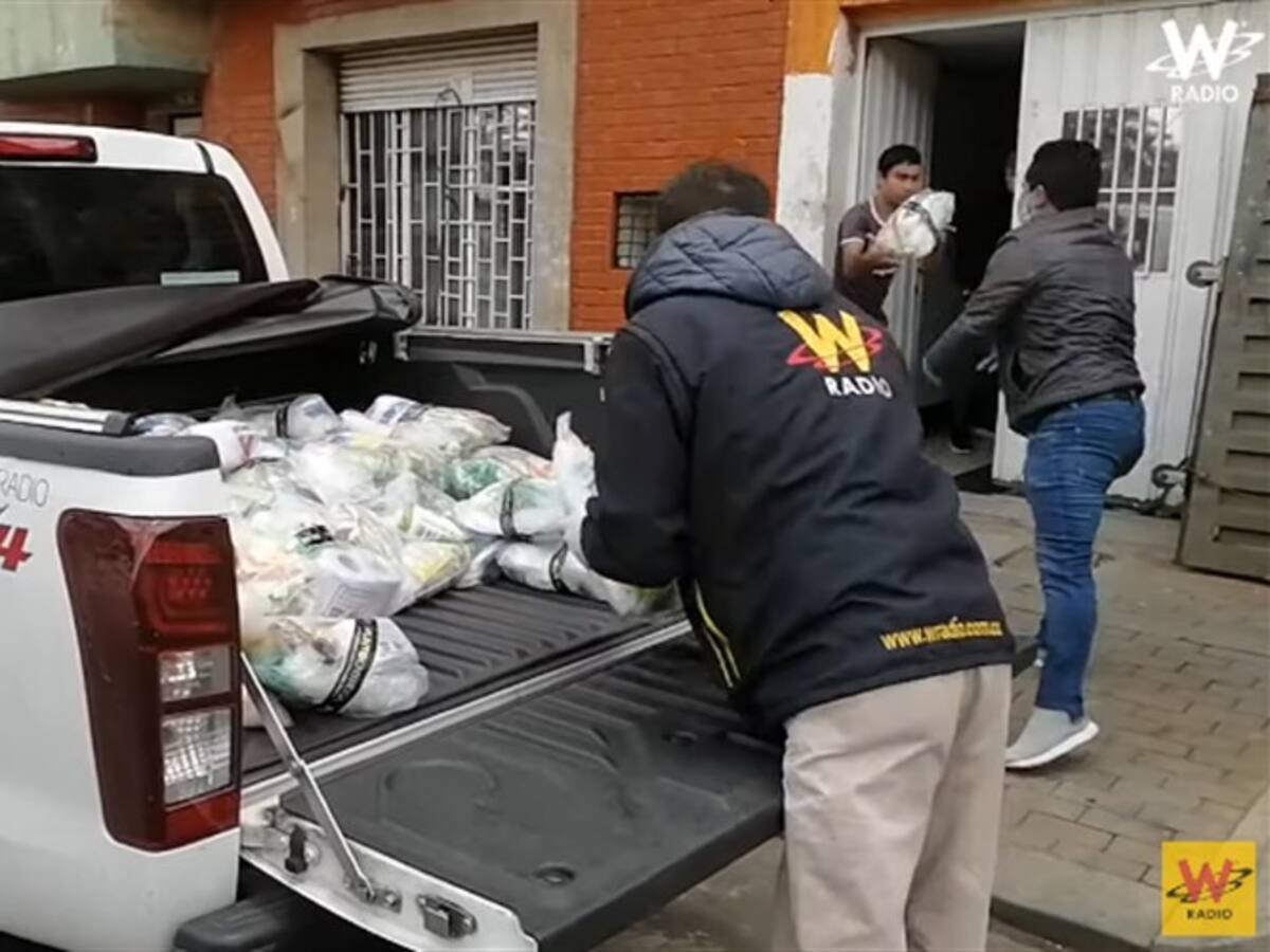 La W llegó hasta un pagadiario de uno de los barrios más vulnerables de Bogotá