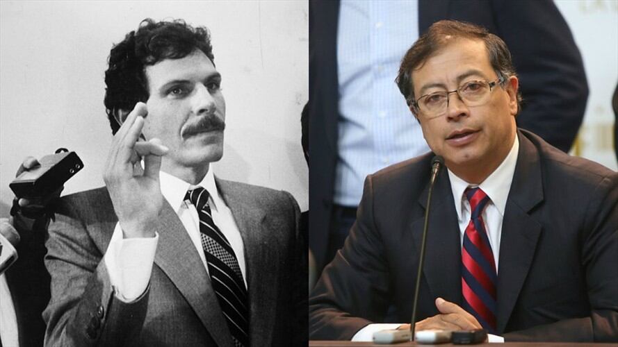 Durante el juicio por el crimen del ex jefe guerrillero del M19, Carlos Pizarro, el ex candidato presidencial y hoy senador, Gustavo Petro, dio su testimonio. Foto: Colprensa