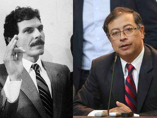 Durante el juicio por el crimen del ex jefe guerrillero del M19, Carlos Pizarro, el ex candidato presidencial y hoy senador, Gustavo Petro, dio su testimonio. Foto: Colprensa