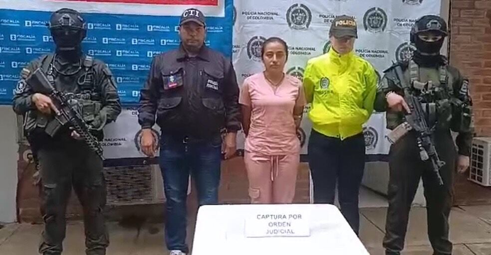 'La Enfermera'. Foto: Policía Cauca