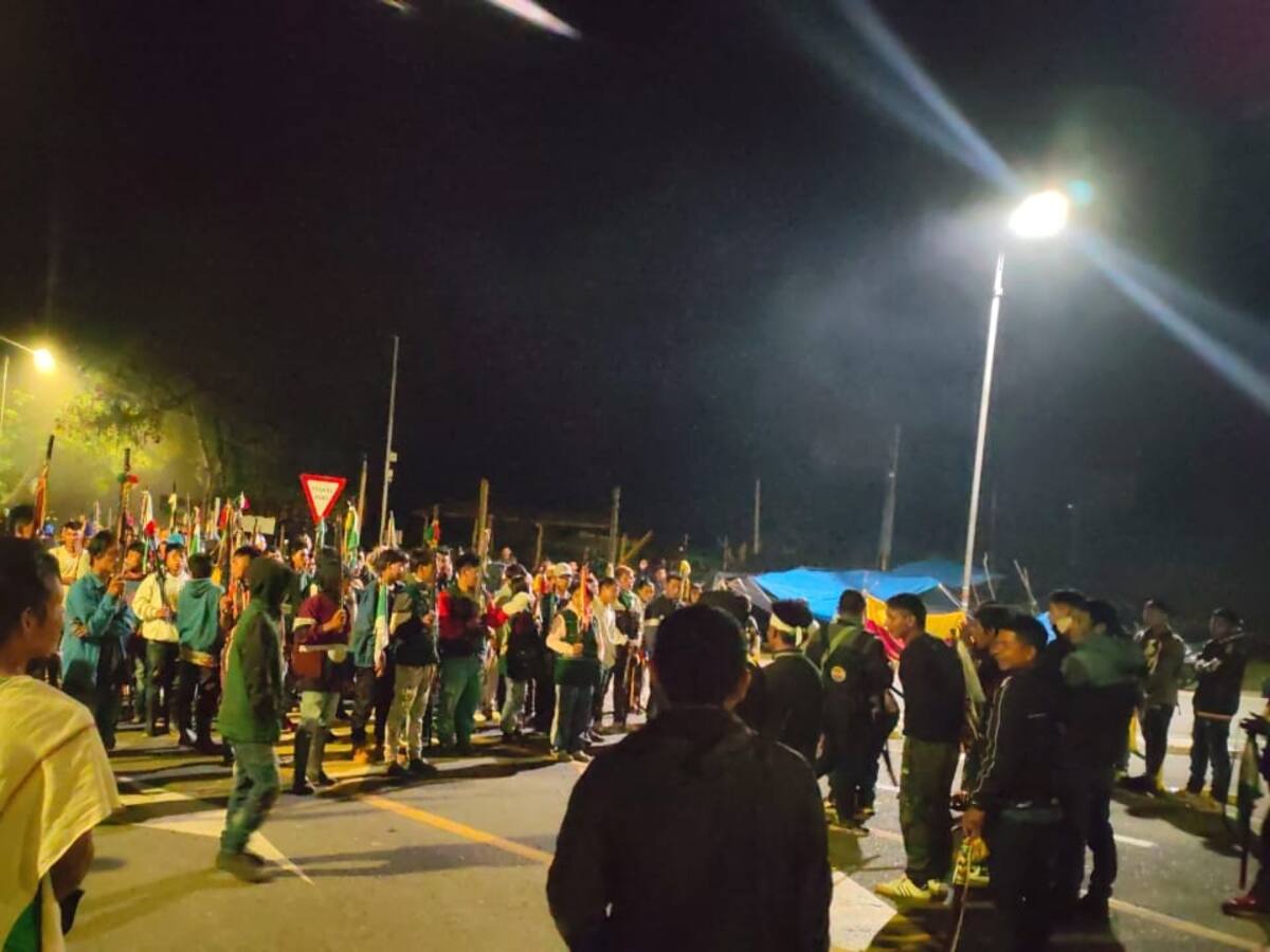 Pueblos indígenas en Caldas reclaman falta de avances en los acuerdos con el gobierno nacional