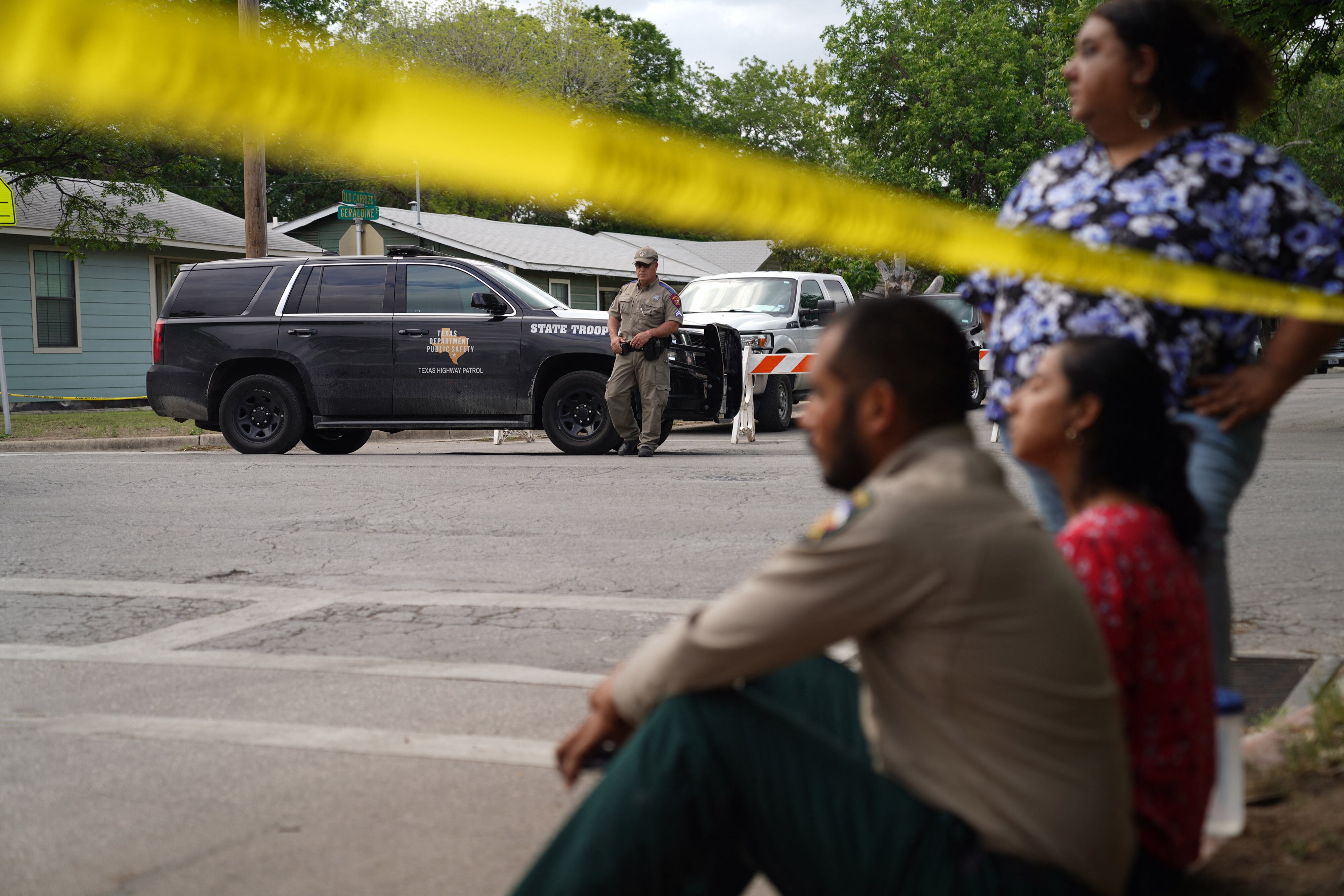 Tiroteo en colegio de Texas. (Photo by ALLISON DINNER/AFP via Getty Images)