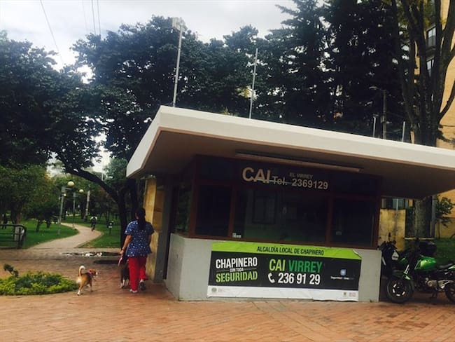 CAI del virrey a punto de caerse. Foto: La W/ Paula Bolívar.