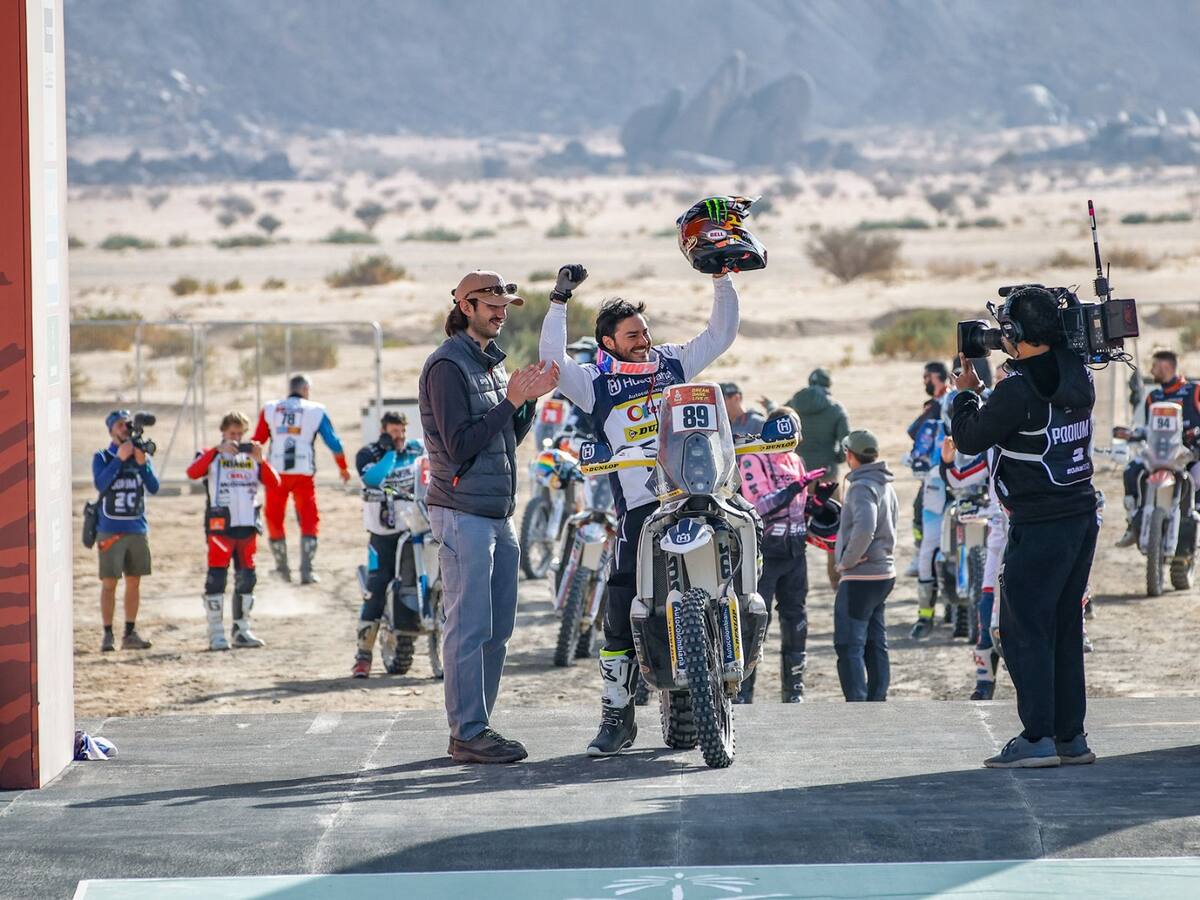 “Esto es lo más duro que he hecho en mi vida”: Francisco Álvarez, debutante en el Rally Dakar