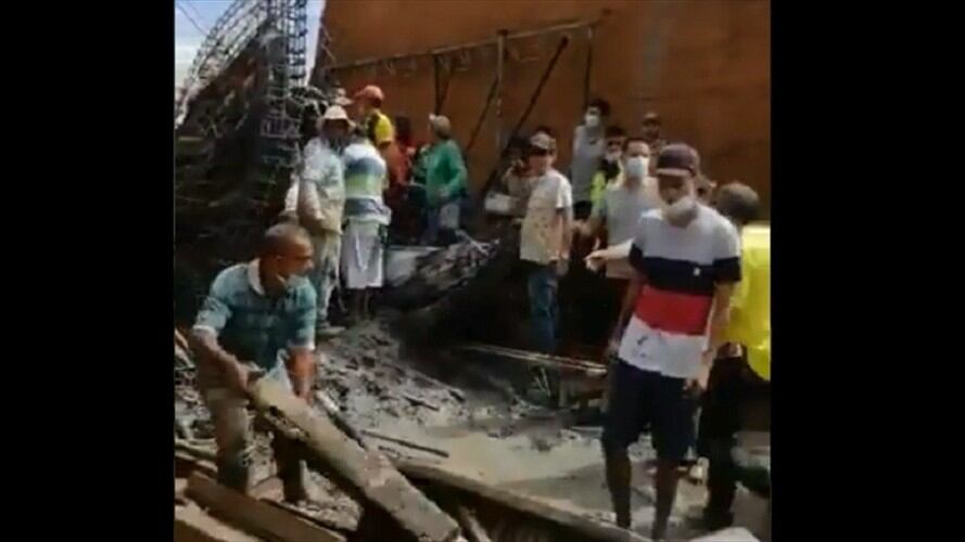 Gestión de Riesgo del departamento reportó que al menos hay tres heridos y hasta el momento no hay pérdidas humanas. . Foto: