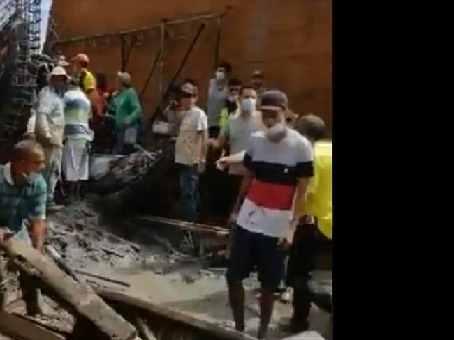 Gestión de Riesgo del departamento reportó que al menos hay tres heridos y hasta el momento no hay pérdidas humanas. . Foto: