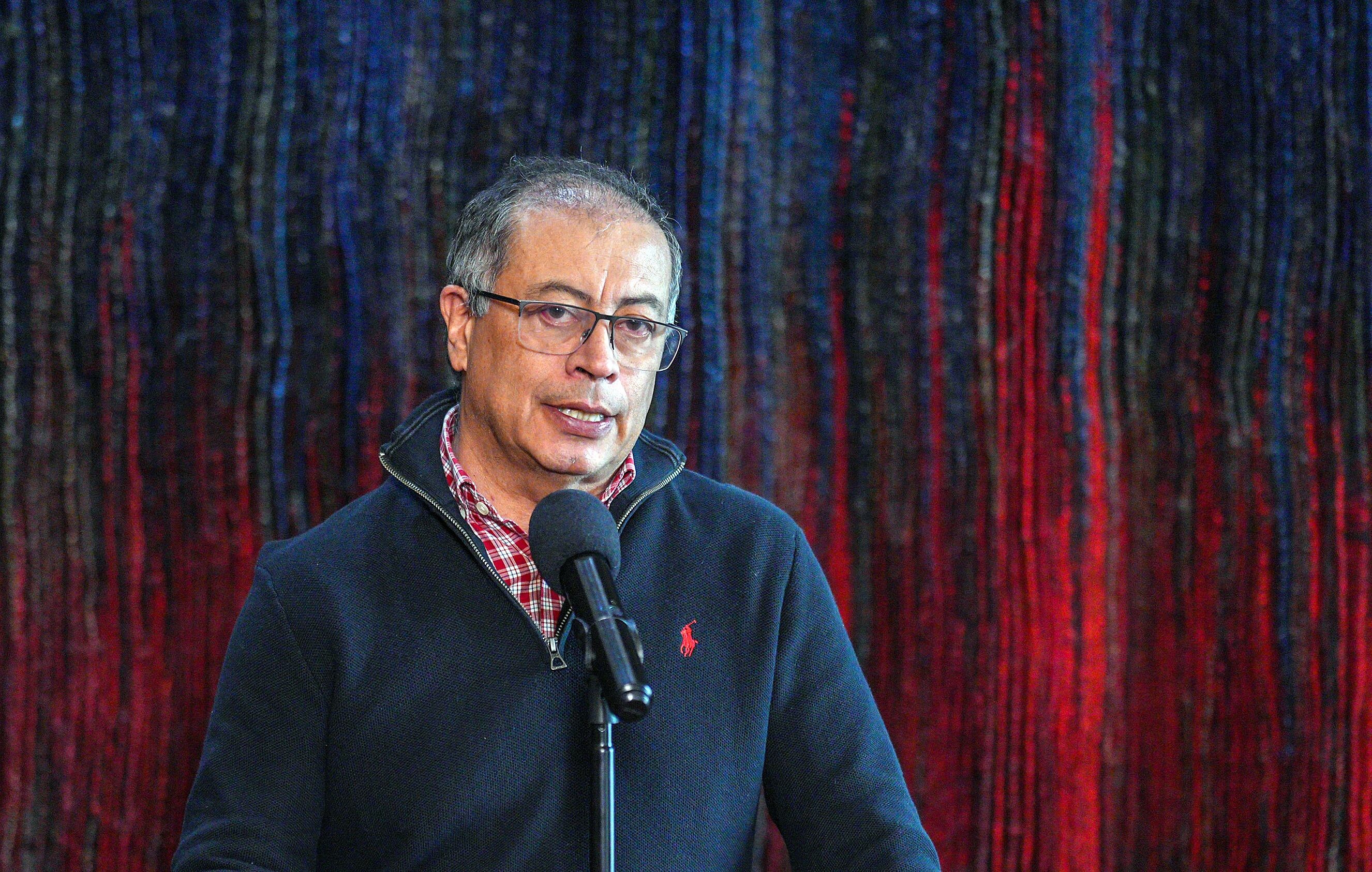 Gustavo Petro. Foto: EFE/Juan Diego Cano/Presidencia de Colombia