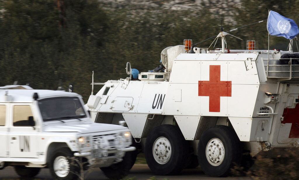 Misión española de Naciones Unidas en Líbano. Foto: Getty Images.