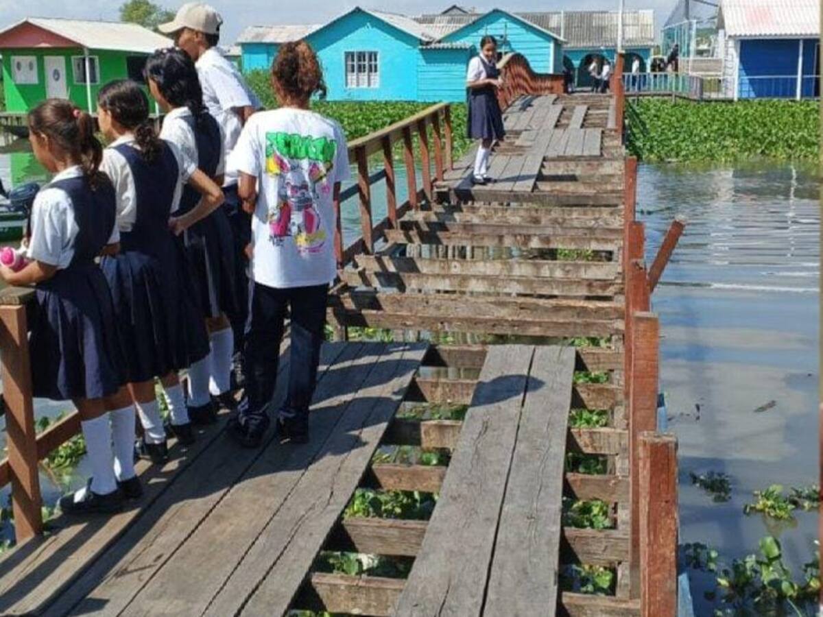 Comunidad de Nueva Venecia, Magdalena solicita apoyo para construir un puente