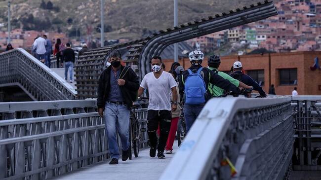 INS invita a los colombianos a tener responsabilidad individual para evitar contagios. Foto: Colprensa