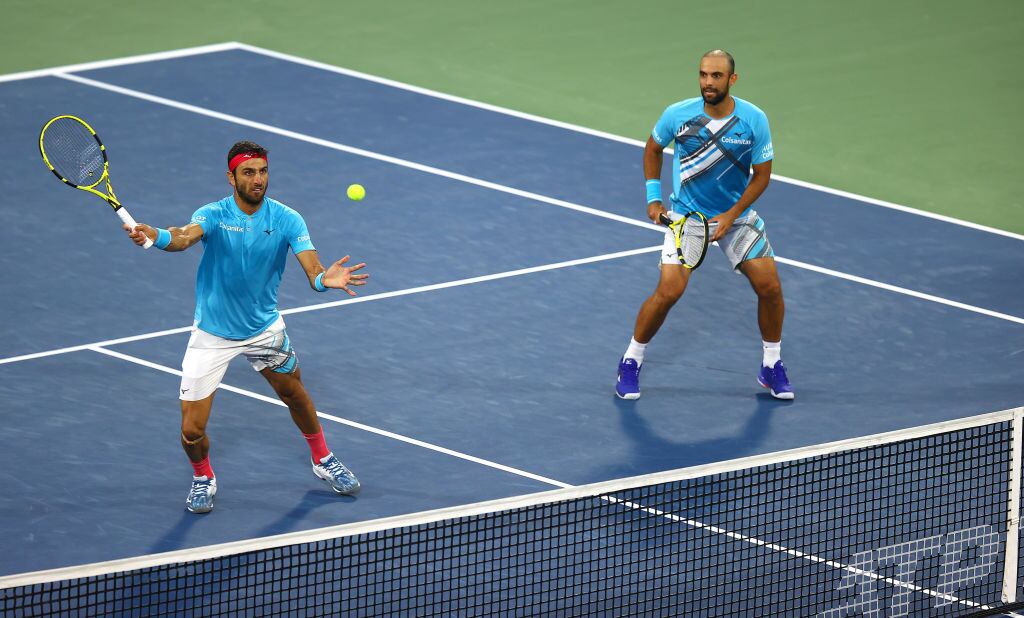 Juan Sebastian Cabal y Robert Farah. (Photo by Francois Nel/Getty Images)