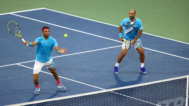 Juan Sebastian Cabal y Robert Farah. (Photo by Francois Nel/Getty Images)