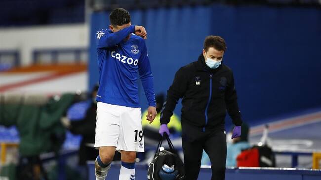 James Rodríguez y la polémica de sus constantes lesiones. Foto: Jason Cairnduff - Pool/Getty Images