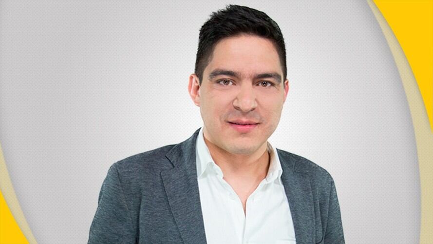 El periodista Juan Pablo Barrientos. Foto: La Wcon Julio Sánchez Cristo