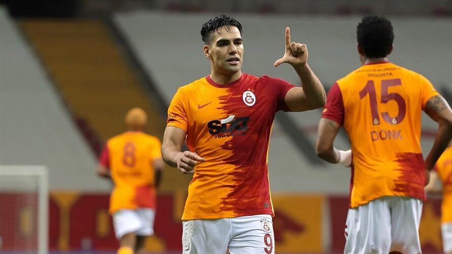 Radamel Falcao García, jugador de la Selección Colombia y del Galatasaray. Foto: BSR Agency/Getty Images