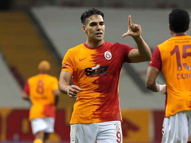 Radamel Falcao García, jugador de la Selección Colombia y del Galatasaray. Foto: BSR Agency/Getty Images