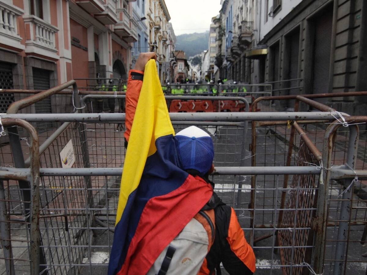 Policía de Ecuador califica como “accidental” la muerte de un manifestante