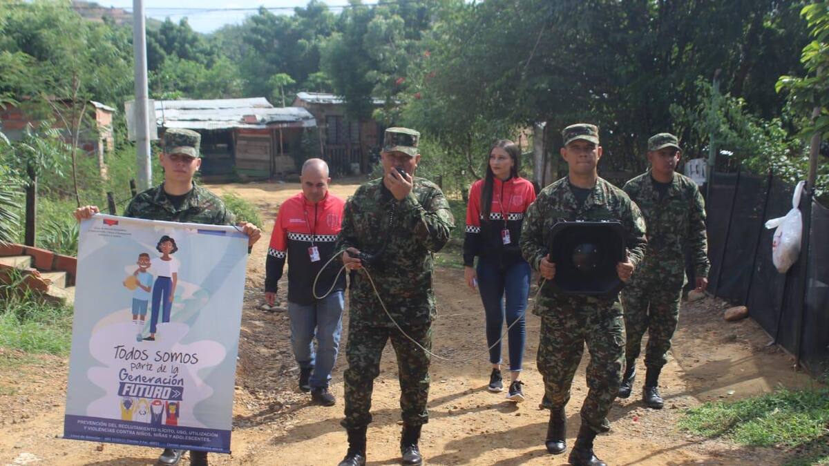 Ejército une fuerzas para prevenir el reclutamiento infantil en la frontera con Venezuela