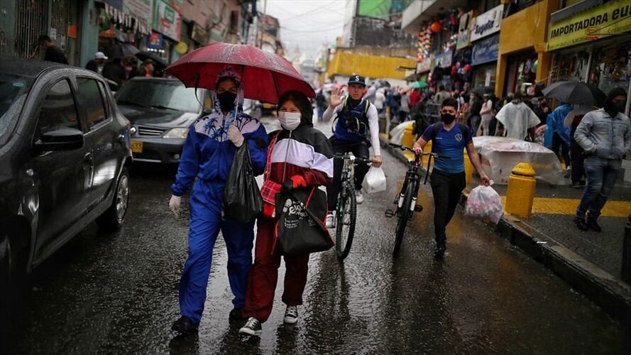 Casos de COVID-19 en Colombia. Foto: Colprensa