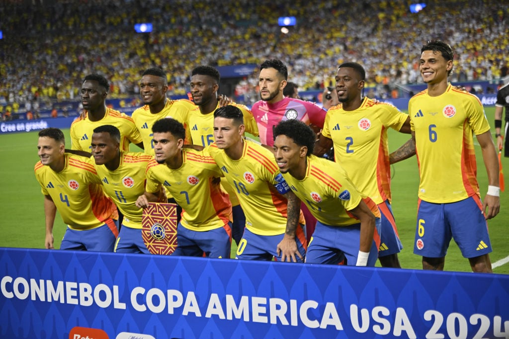 Jugadores de la Selección Colombia. Foto: Miguel J Rodriguez Carrillo/Anadolu via Getty Images