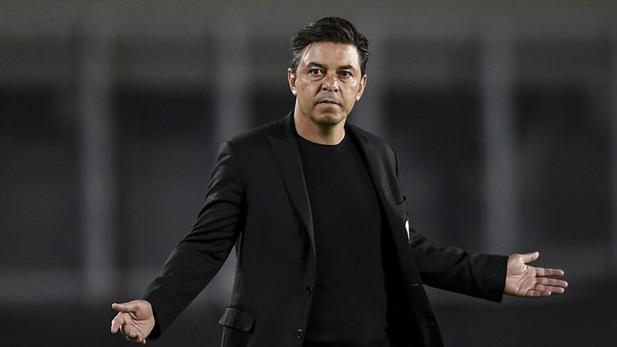 Marcelo Gallardo, entrenador de River Plate. Foto: Marcelo Endelli/Getty Images