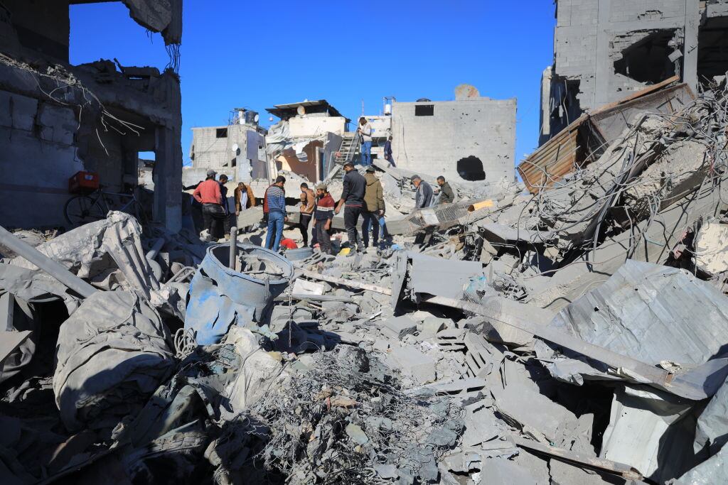 Franja de gaza. I Foto: Mahmoud Isleem/Anadolu via Getty Images.