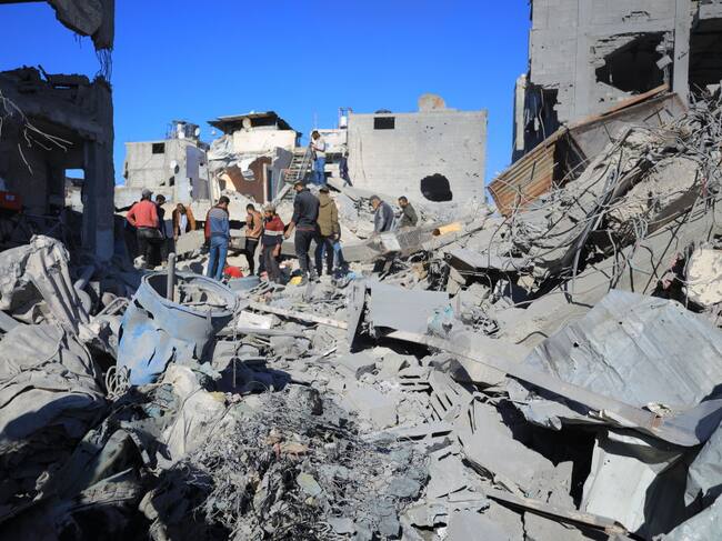 Franja de gaza. I Foto: Mahmoud Isleem/Anadolu via Getty Images.