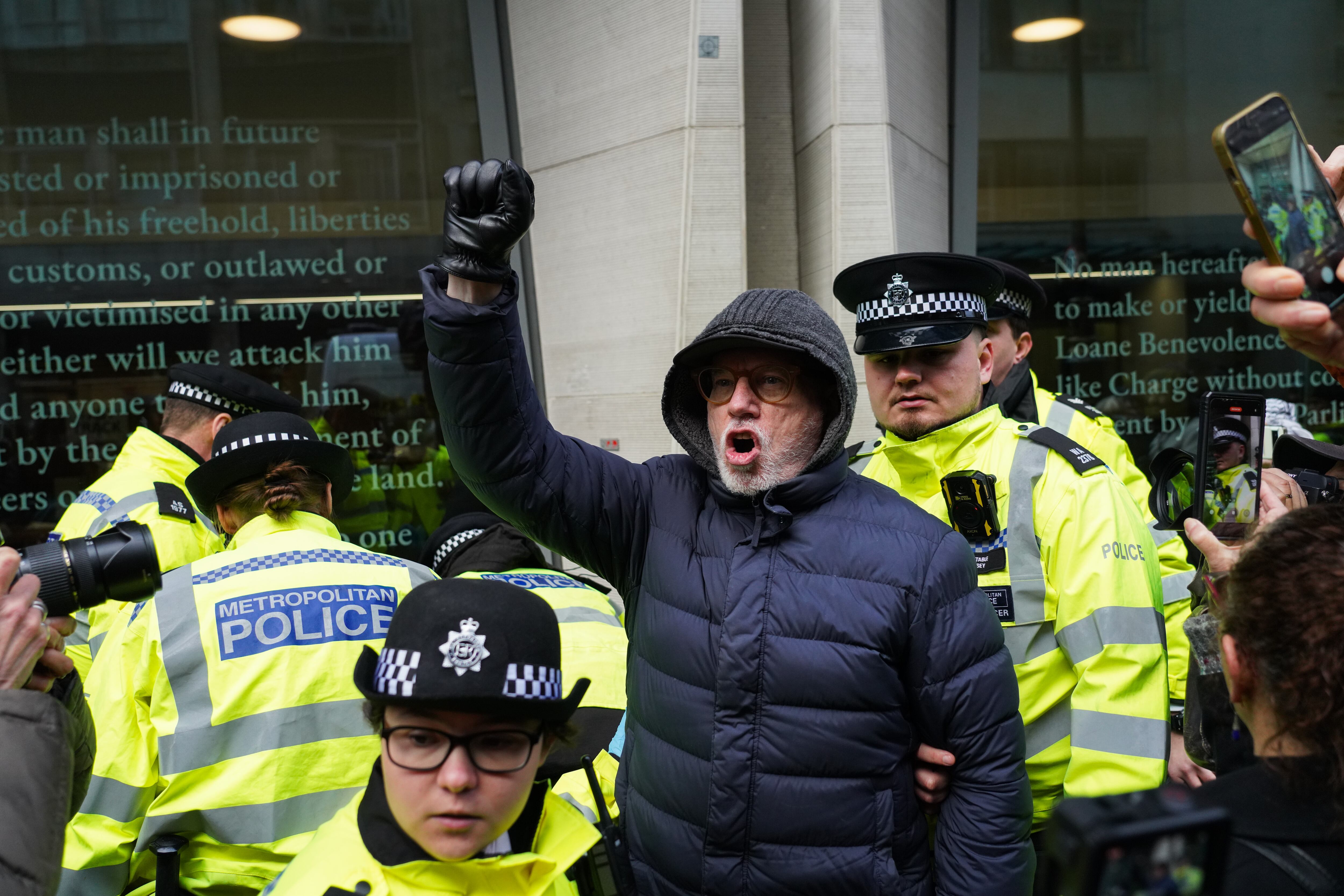 Protestas propalestina en Londres FOTO: Kristian Buus/Getty Images