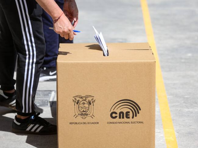 Elecciones en Ecuador. (Foto: Rafael Rodríguez / NurPhoto via Getty Images)