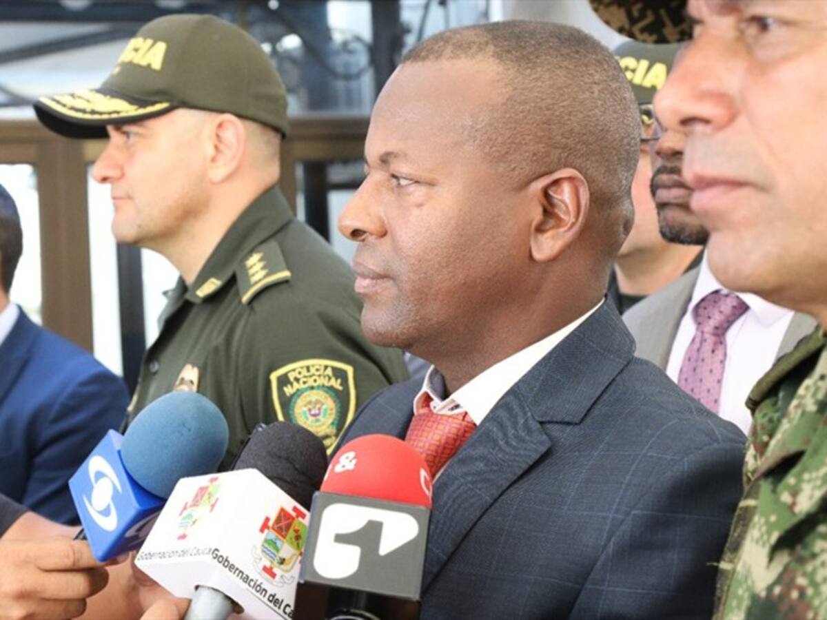 Gobernador anuncia acciones para combatir hechos violentos en Cauca