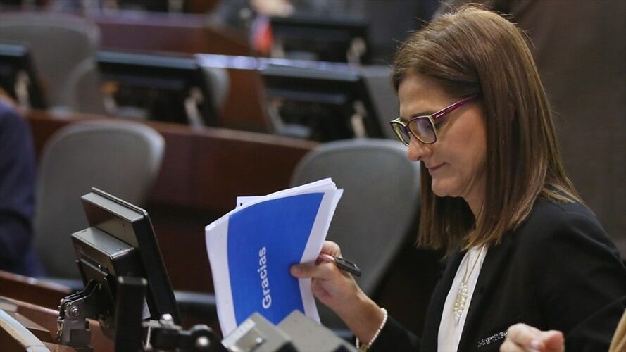 La ministra de Transporte, Ángela María Orozco. Foto: Colprensa