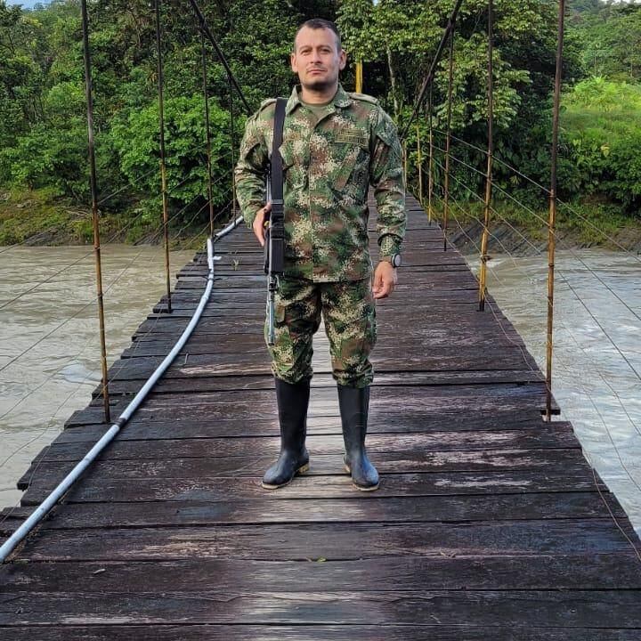 Sargento viceprimero del Ejército, Oswaldo Jiménez Peñaranda. Foto: Suministrada.