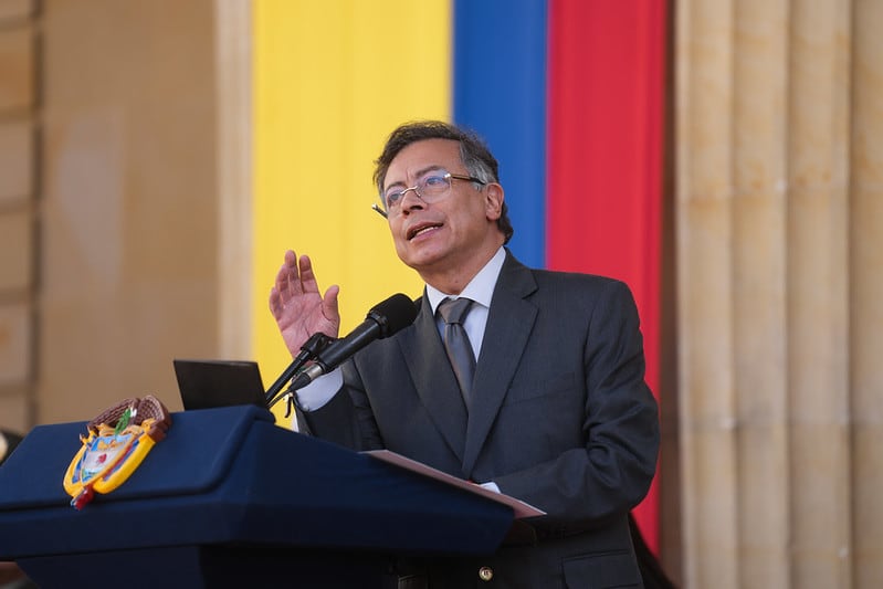 Gustavo Petro. Foto: Presidencia.