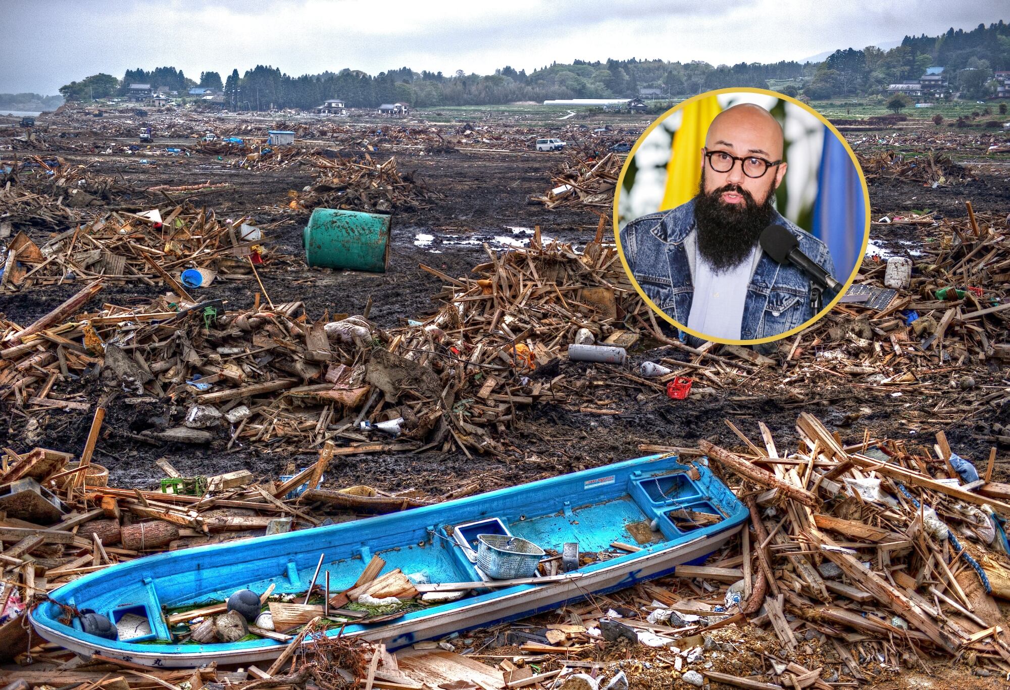 Imagen de referencia de tsunami. FOTO: Jon Sheer / Getty Images