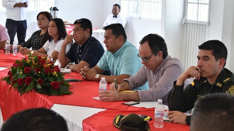 De las 15 personas que conforman la mesa municipal de víctimas en Malambo quedan 12. Foto: Alcaldía de Malambo