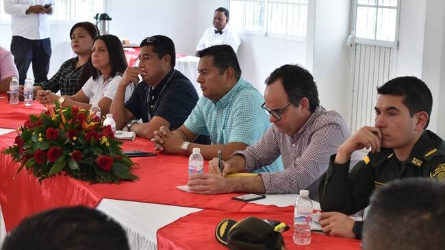 De las 15 personas que conforman la mesa municipal de víctimas en Malambo quedan 12. Foto: Alcaldía de Malambo
