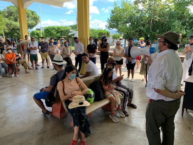 150 funcionarios y exfuncionarios del Ministerio de Relaciones Exteriores visitaron Aracataca