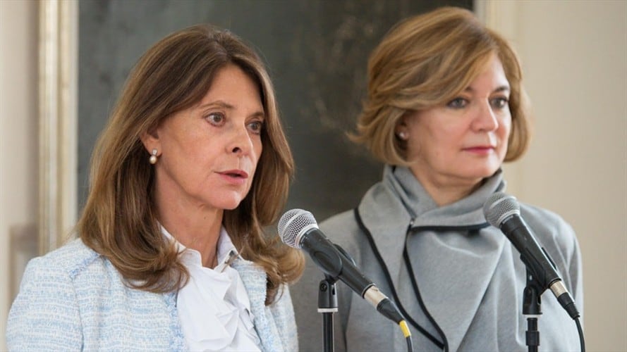 La vicepresidenta habló en referencia al informe de U.S.News que ubica a Colombia en el primer lugar de países corruptos. Foto: Presidencia de la República