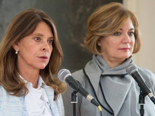 La vicepresidenta habló en referencia al informe de U.S.News que ubica a Colombia en el primer lugar de países corruptos. Foto: Presidencia de la República